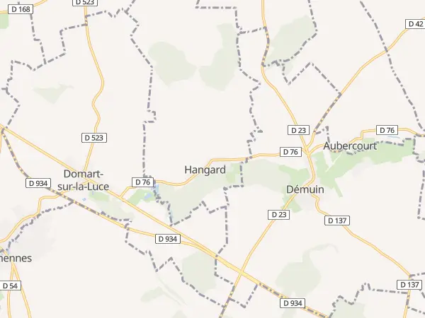 Plan de Hangard