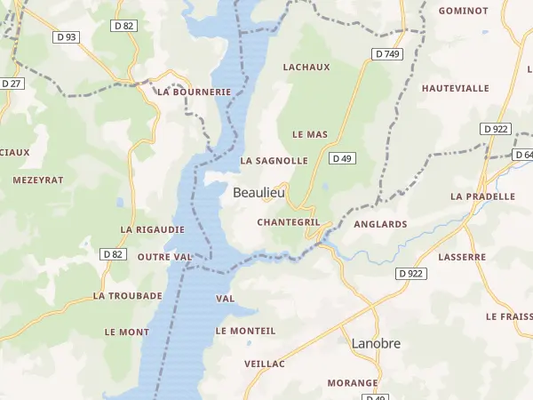 Plan de Beaulieu