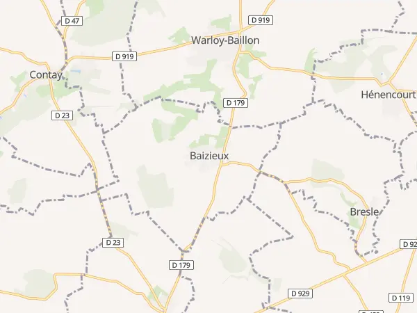 Plan de Baizieux