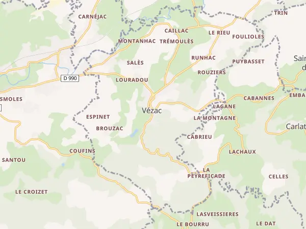 Plan de Vézac