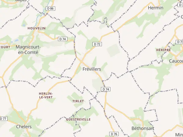 Plan de Frévillers