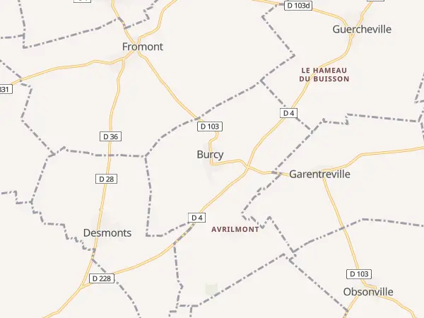 Plan de Burcy