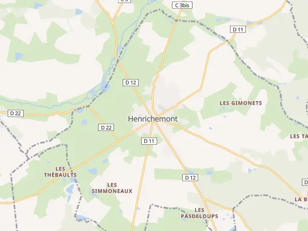 Plan de Henrichemont