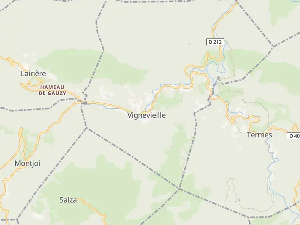 Plan de Vignevieille