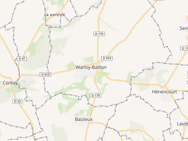 Plan de Warloy-Baillon