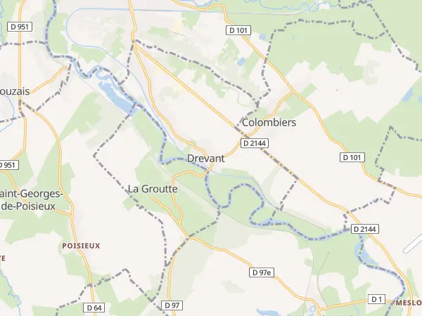 Plan de Drevant