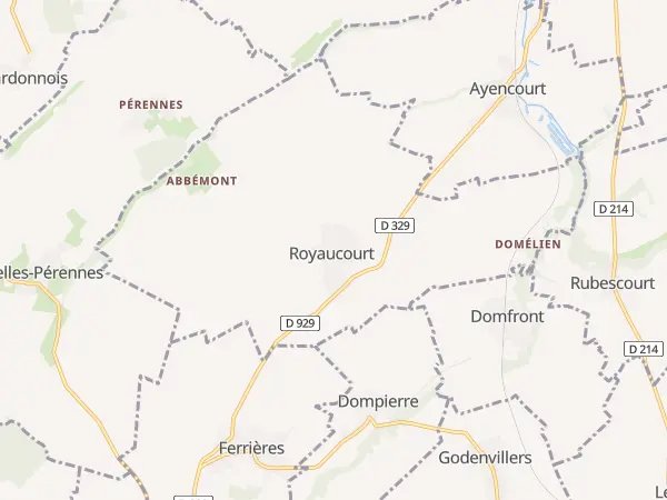 Plan de Royaucourt