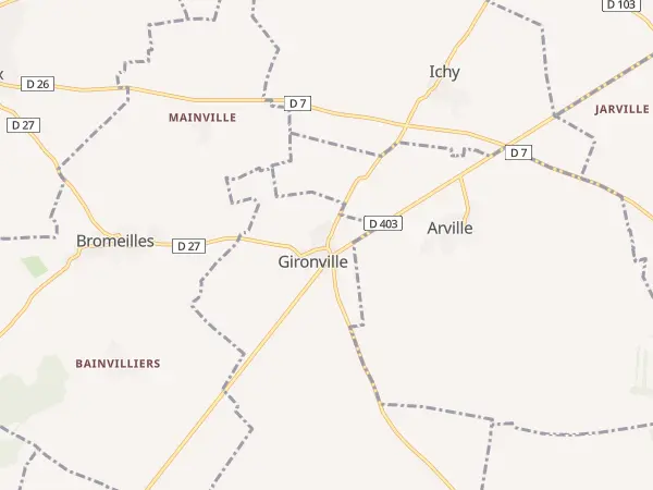 Plan de Gironville
