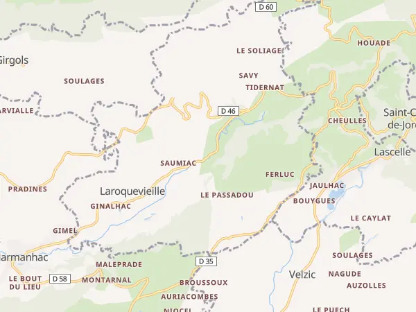 Plan de Laroquevieille