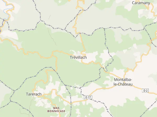 Plan de Trévillach