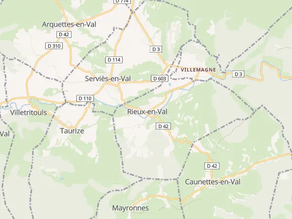 Plan de Rieux-en-Val