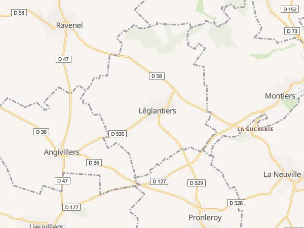 Plan de Léglantiers