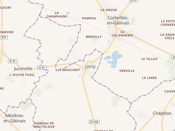 Plan de Lorcy