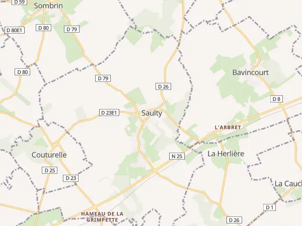 Plan de Saulty