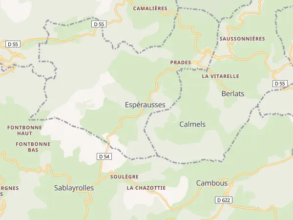 Plan de Espérausses