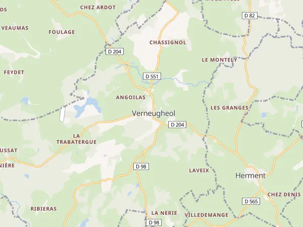 Plan de Verneugheol