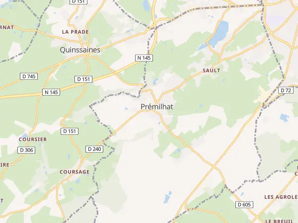 Plan de Prémilhat