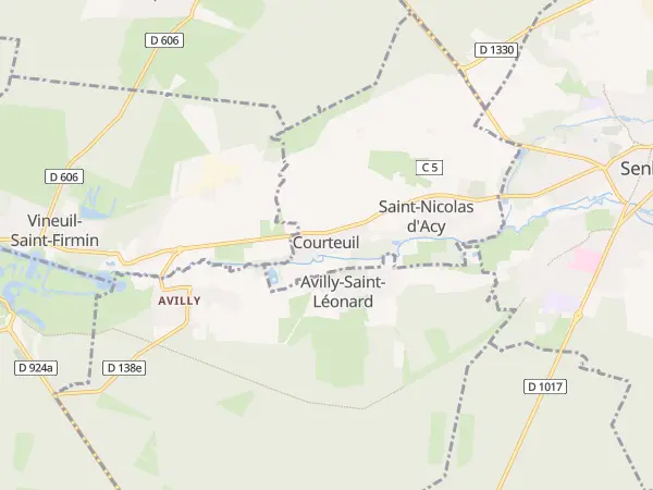 Plan de Courteuil