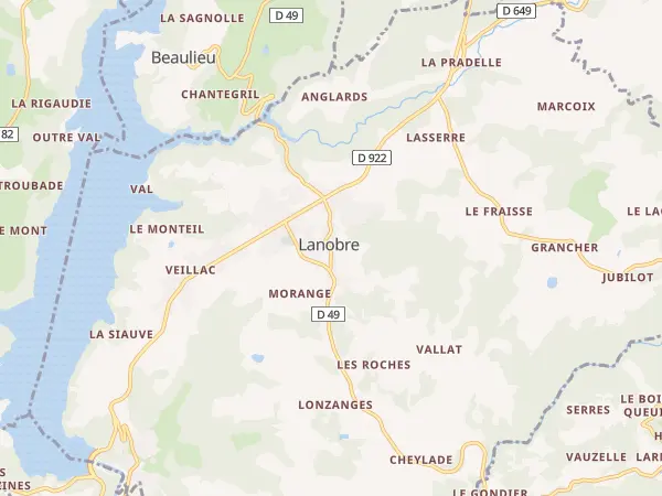 Plan de Lanobre