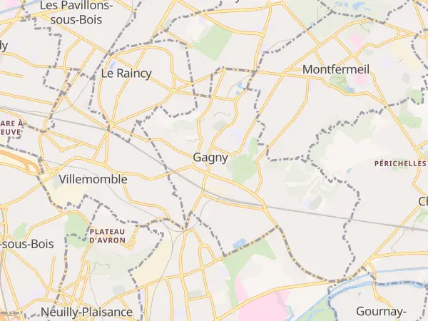 Plan de Gagny