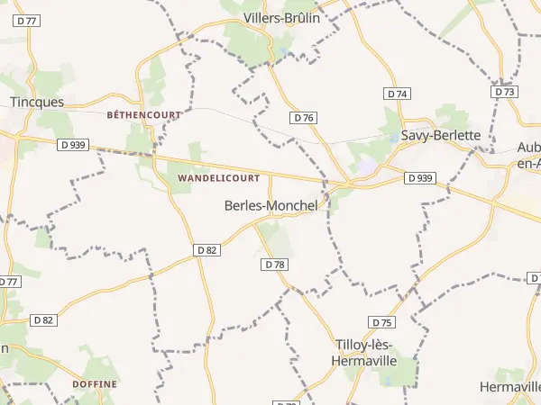 Plan de Berles-Monchel