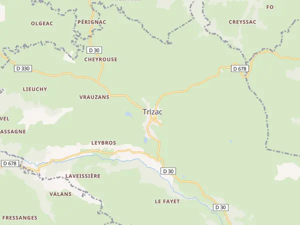 Plan de Trizac