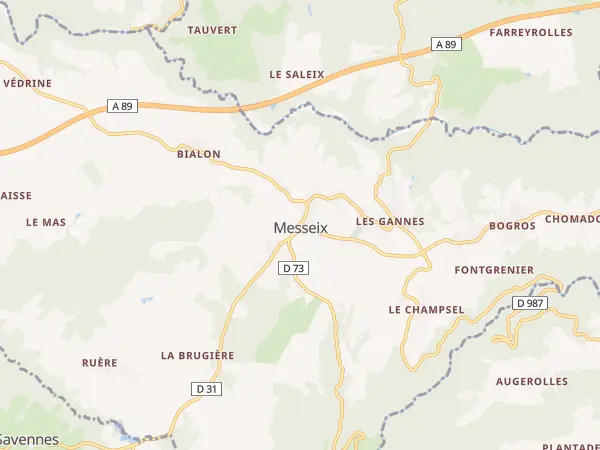 Plan de Messeix