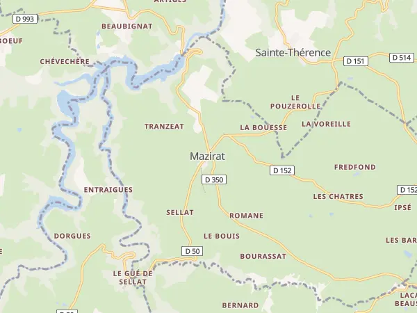 Plan de Mazirat