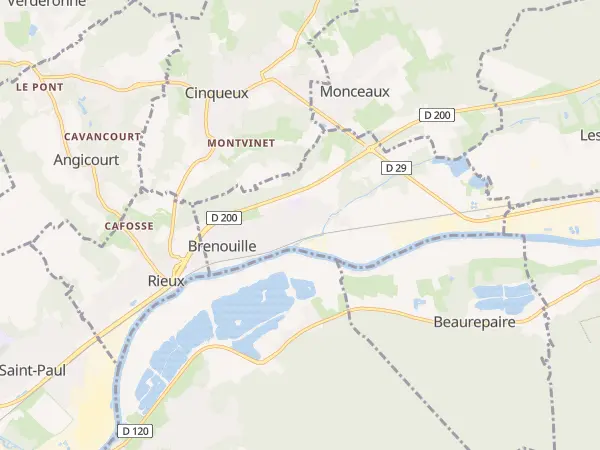 Plan de Brenouille