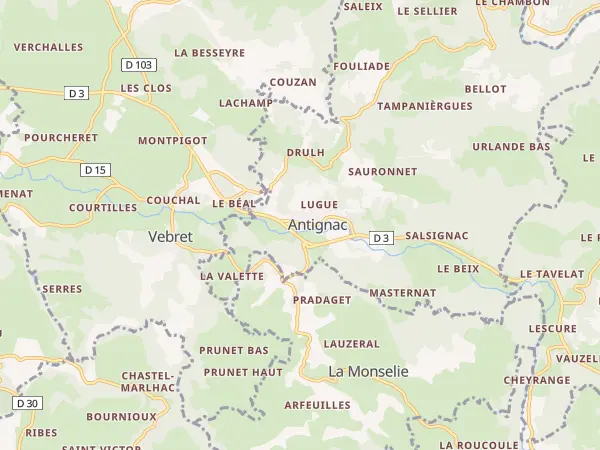 Plan de Antignac