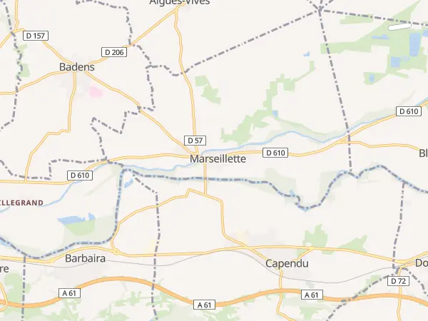Plan de Marseillette