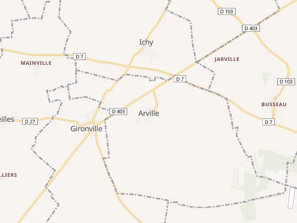 Plan de Arville