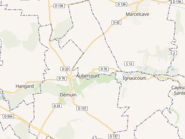 Plan de Aubercourt