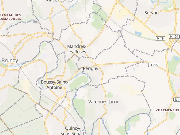 Plan de Périgny