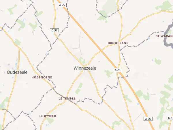 Plan de Winnezeele