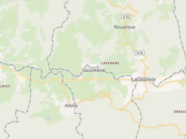 Plan de Sauveterre