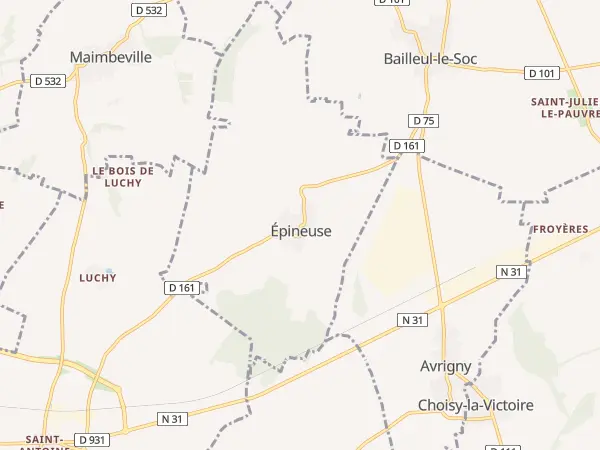 Plan de Épineuse