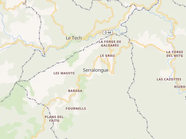 Plan de Serralongue