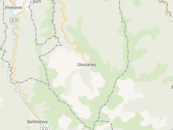 Plan de Glorianes