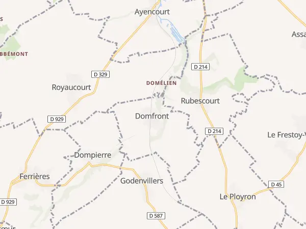Plan de Domfront