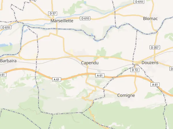 Plan de Capendu
