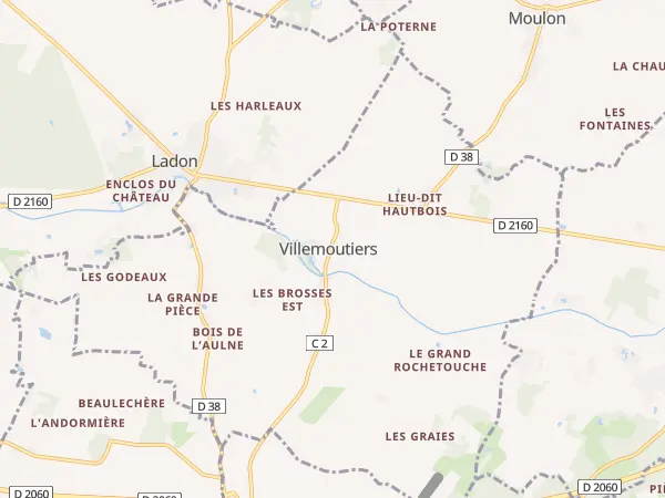 Plan de Villemoutiers