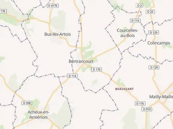 Plan de Bertrancourt