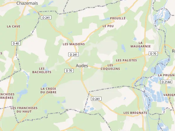 Plan de Audes
