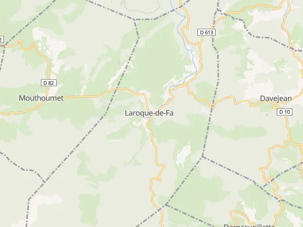 Plan de Laroque-de-Fa