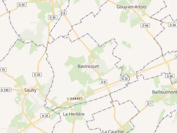 Plan de Bavincourt