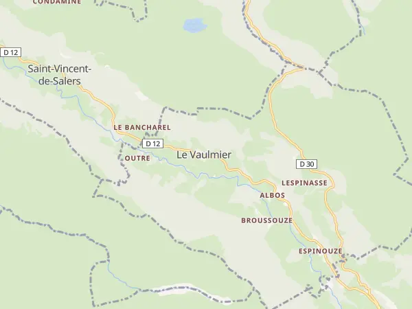 Plan du Vaulmier
