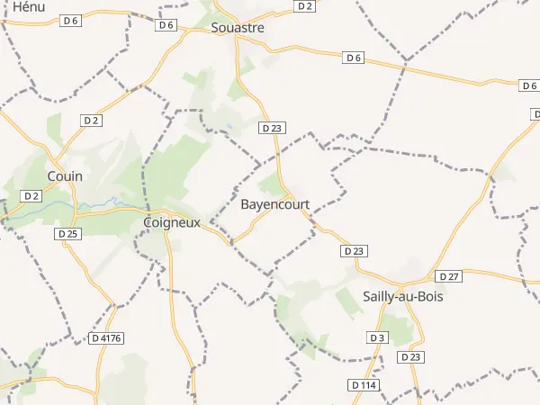Plan de Bayencourt