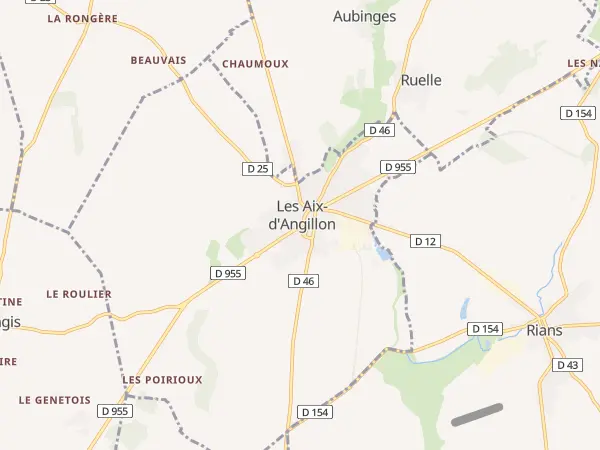 Plan des Aix-d’Angillon