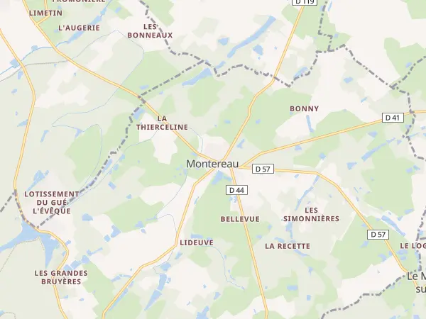 Plan de Montereau